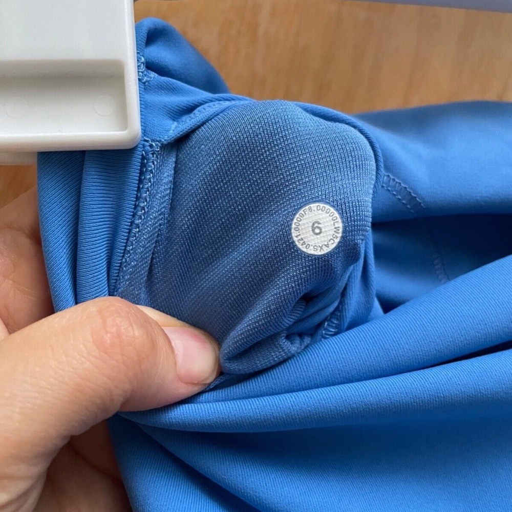 Lululemon Wunder Under High-Rise Tight 25" Full-On Luxtreme Blue Nile EUC Size 6 - Picture 8 of 8